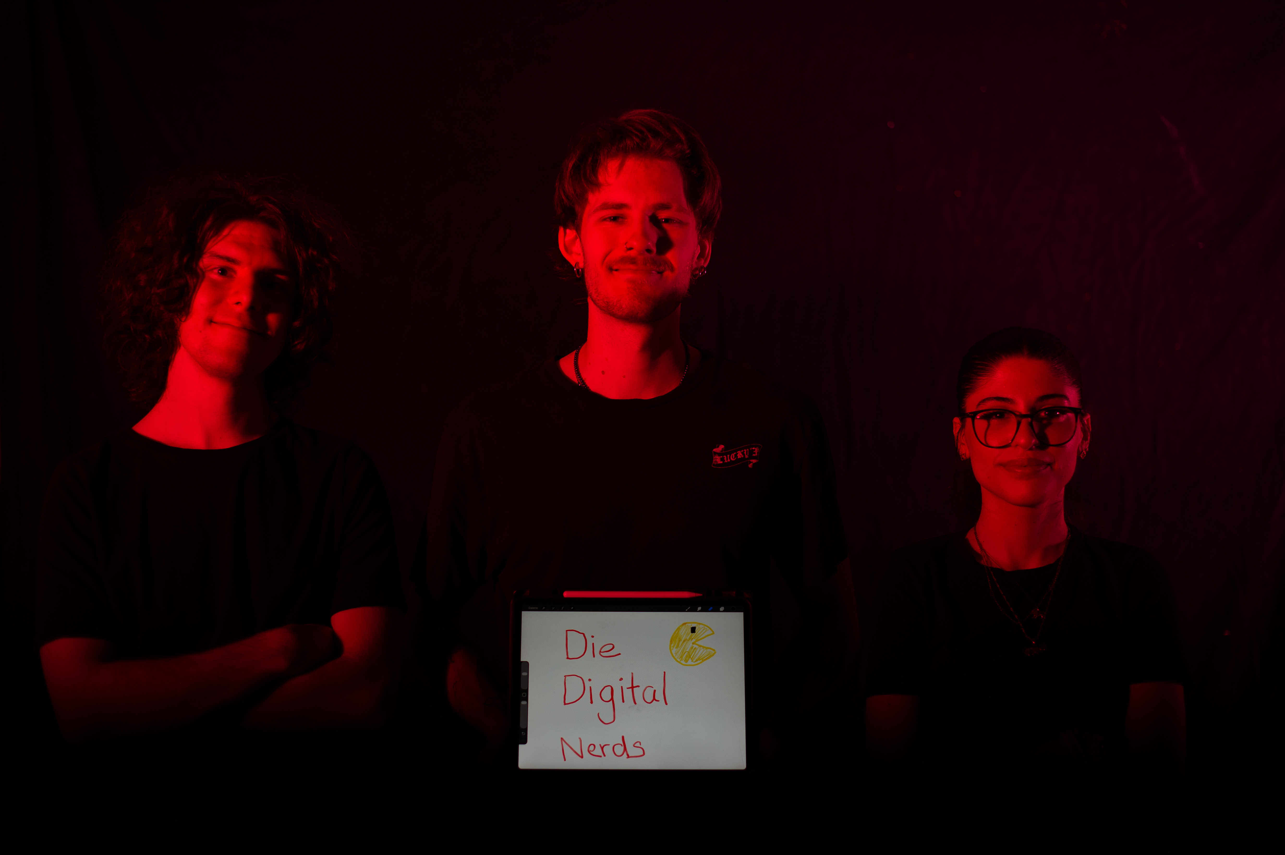 Gruppenporträt der Brigarde Digital Nerds